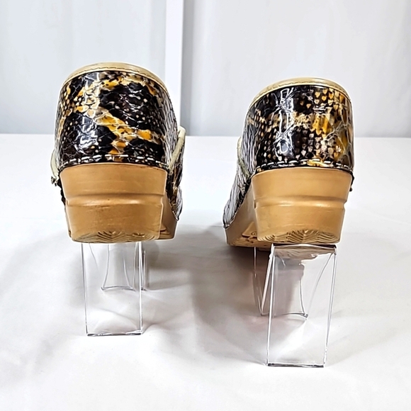 Sanita Animal Print Danish Clog Sz 40 - Picture 7 of 8